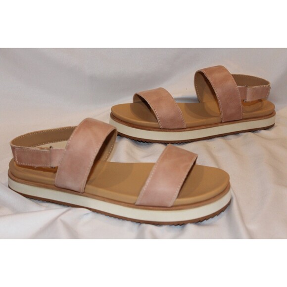 Nisolo Women's Go To Platform Leather Sandal Desert Rose NIB - Picture 3 of 6